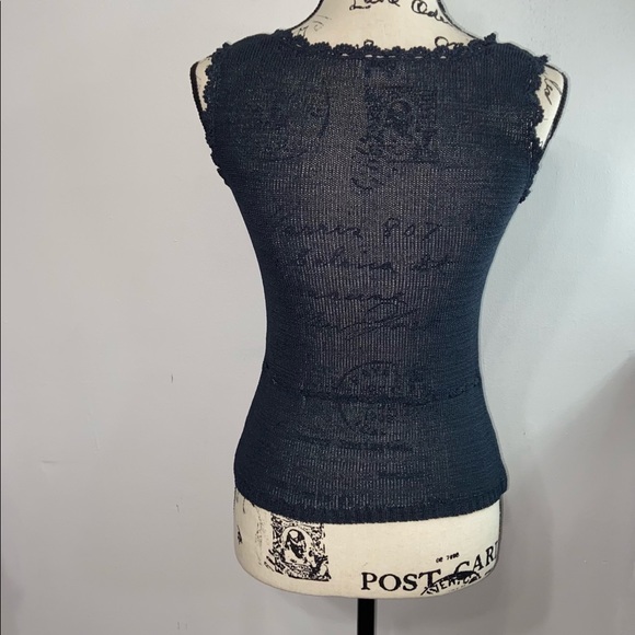 Gerulan‎ Ginza NWOT Navy tank top - Picture 4 of 11